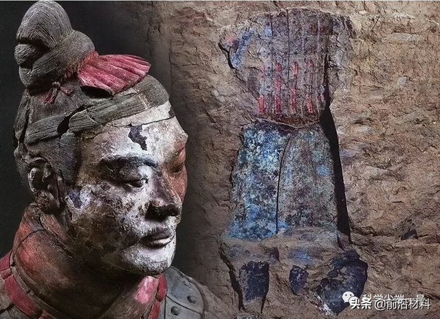 兵马俑是什么材料做的，兵马俑都是用什么做成的（兵马俑涂蓝色居然是超导材料）