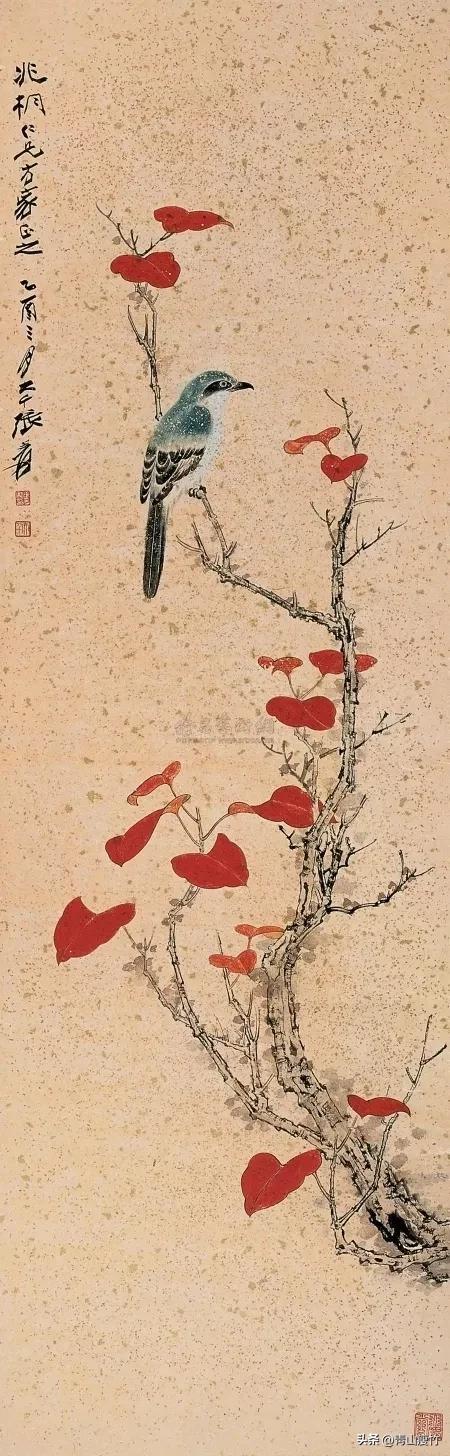 花鸟画作品欣赏，立体横幅小写意花鸟画100幅（精品花鸟画30幅，欣赏）