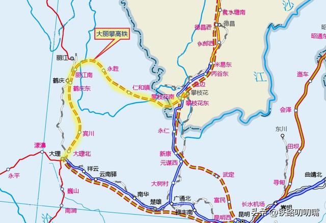 常岳昌高铁2024年开建，7条\