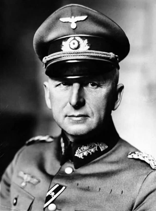 二战中德国曼施坦因元帅，二战德国希特勒三大名将