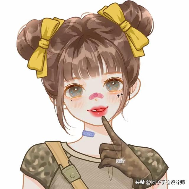 好看的小姐姐头像，快来看看呀！网络来源，好看的小姐姐头像真人 高冷微信（好看时尚的女生手绘头像是每个小姐姐的最爱）