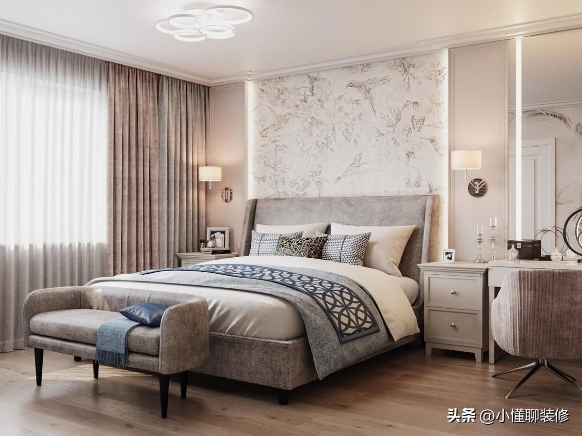 卧室床头背景墙立面图,现代卧室床头背景墙图片大全 - 珍缘易学