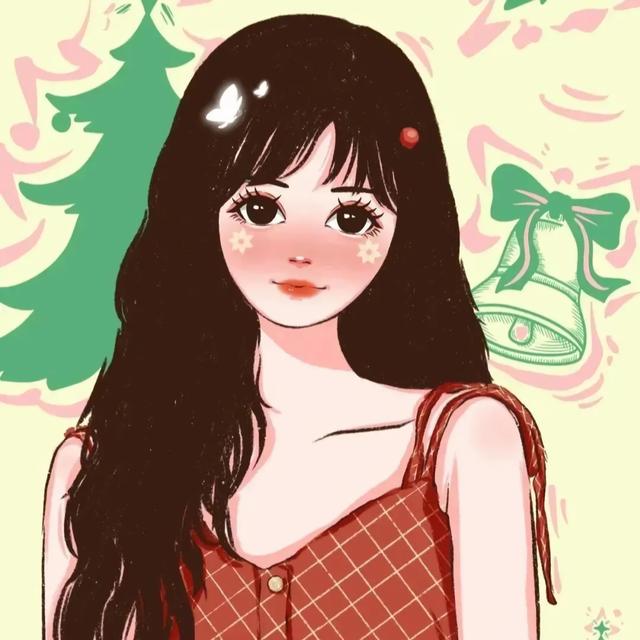 可爱卡通图片女孩甜美，啊啦 可爱卡通图片女生微信（超可爱的手绘女生头像）