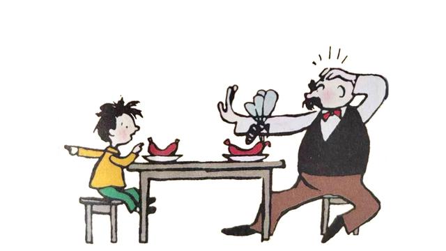 有趣的故事三年级，小学三年级有趣的故事（父与子幽默故事看图写话八个稿件）