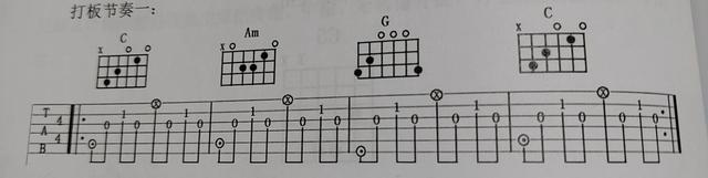 吉他打板拍弦技巧教学，吉他小白初学技巧滑音、击弦、勾弦、泛音、拍弦、闷音、打板