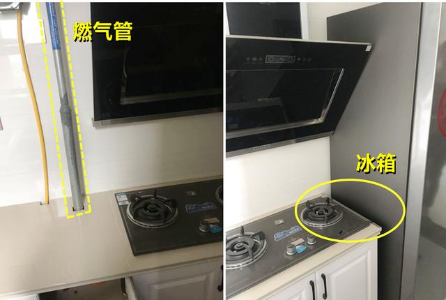 冰箱对着灶台好不好，冰箱对着灶怎么化解（这厨房还能做饭不）