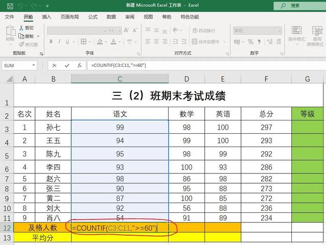 excel基础教程，excel100个基础教程（Excel表格零基础入门教程-按条件统计数据个数及求平均值）