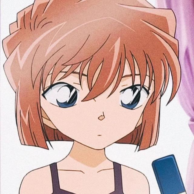 名侦探柯南里面的小哀头像，100张灰原哀头像合集