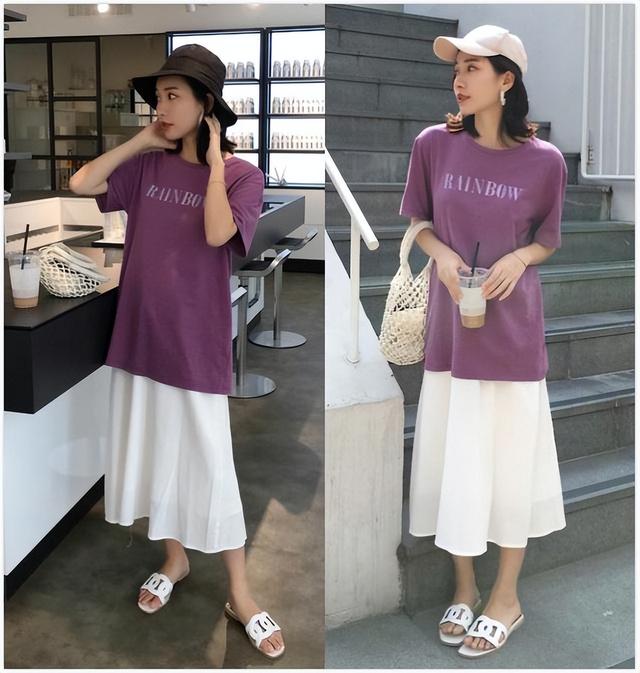 时尚短袖衫搭配女，夏天“短袖”强势出街