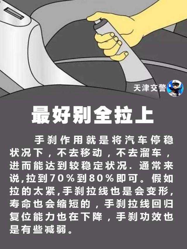 手刹的正确使用方法，电子手刹的正确使用方法（今天给大家说下有关手刹使用禁忌事项。）