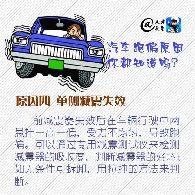 分析汽车跑偏的具体原因，汽车跑偏原因你都知道吗