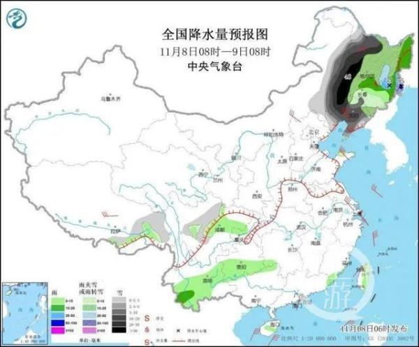 暴雪预警等级划分，暴雪预警分为哪四个等级（辽吉蒙共发21次暴雪红色预警）