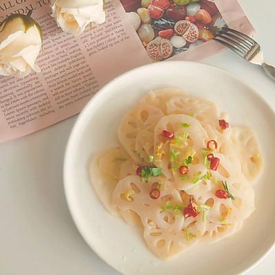 姜汁藕片的做法姜汁藕片怎么做，如何做姜汁藕片（香到流口水的脆爽的姜汁莲藕）