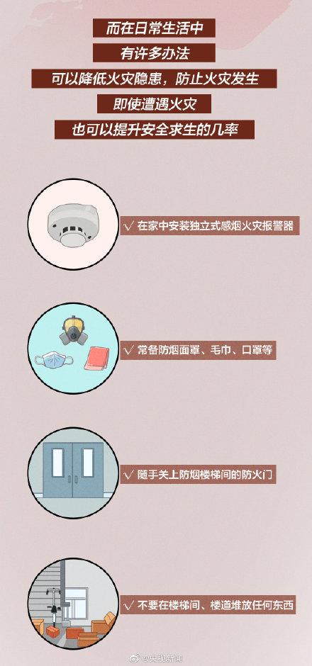 发生火灾如何逃生，发生火灾如何自救逃生（家中起火逃生指南）