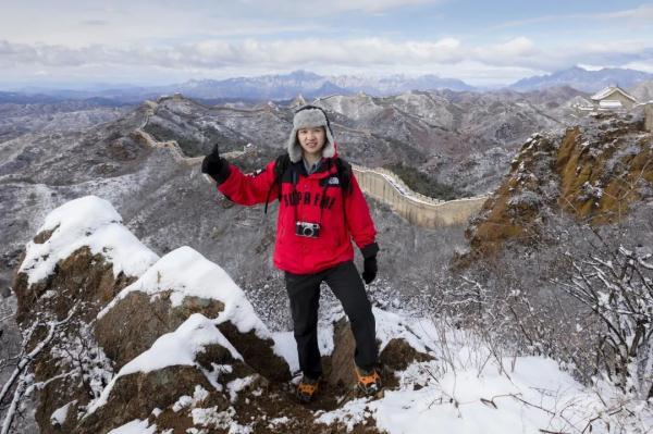 自拍风景照。居一.，如何自拍风景照（“90后”小伙拍出长城绝美四季图片）