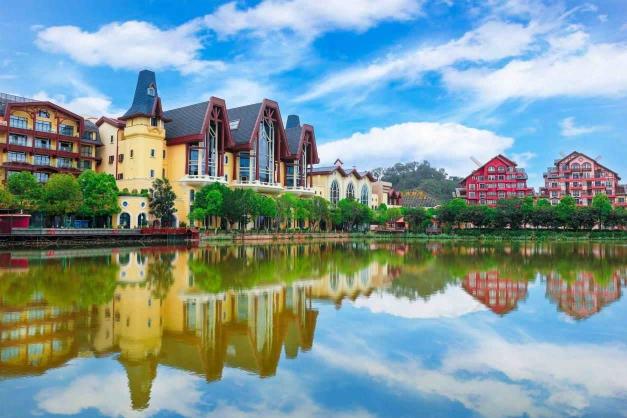 巴伐利亚庄园风景，河源市首家、广东省第二家获“国家级旅游度假区”殊荣的旅游度假区——巴伐利亚庄园