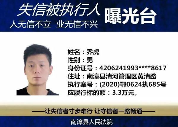 全国失信名单(中国失信执行信息)