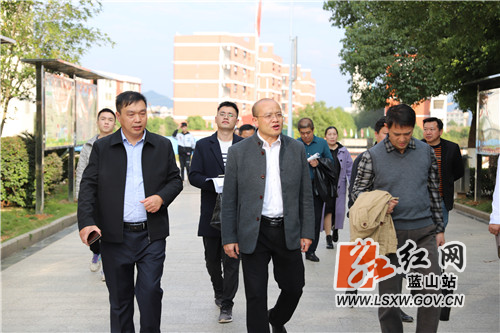 永州蓝山家电维修中心 欧阳能上调研人才工作