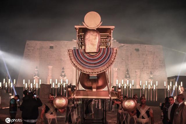 埃及狮身人面像，埃及狮身人面像简笔画（埃及狮身人面像大道开放）