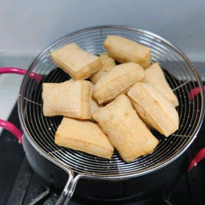 包浆豆腐怎么炸不会烂，包浆豆腐怎么炸不会烂呢（#我心中的冬日限定#下饭神器）