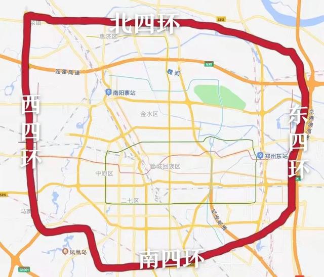 荥阳市货车限行区域图图片