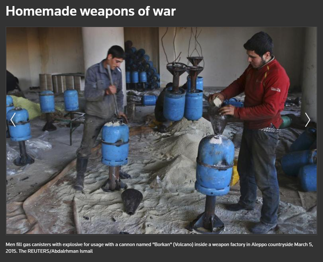 煤气罐怎么安装，家庭煤气罐正确安装方法（中国废弃煤气罐在中东制成大炮）