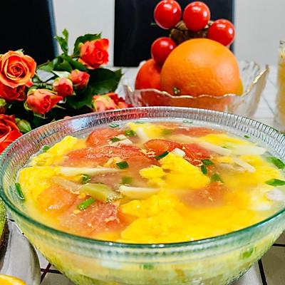 香菇鸡蛋汤做法图解，香菇鸡蛋汤做法图解窍门（零失败的番茄鸡蛋汤～美味又养眼）
