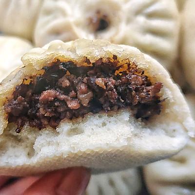 梅干菜肉馅包子怎么做，鲜嫩多汁的梅干菜肉包