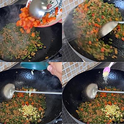 肉末豇豆的做法，肉末豇豆的家常做法（#东古家味美食#豇豆炒肉末）