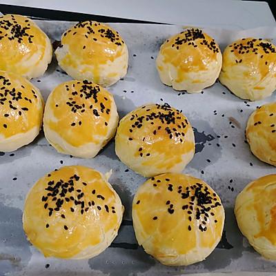 蜜豆酥的家常做法，蜜豆甜品的做法（超简单蛋挞皮版红豆酥-附红豆馅做法）