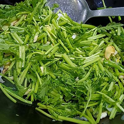 茼蒿怎麼炒菜好吃又簡單,茼蒿菜怎麼炒好吃(#一學就會快手菜#蒜蓉茼蒿