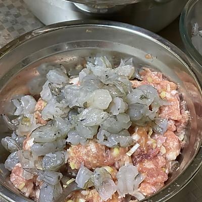 瘦肉鲜虾馄饨馅怎么做，瘦肉虾仁馄饨馅的做法（#一学就会快手菜#）