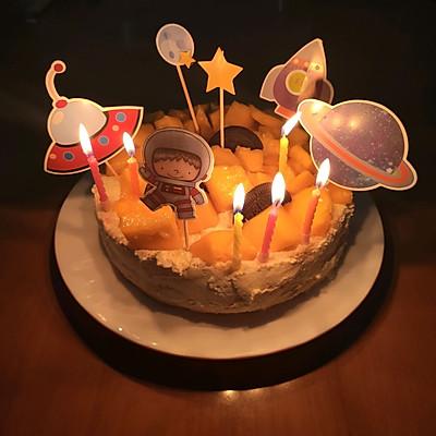 做蛋糕的方法和步骤，用空气炸锅做蛋糕的方法和步骤（#健康甜蜜烘焙料理#生日蛋糕）