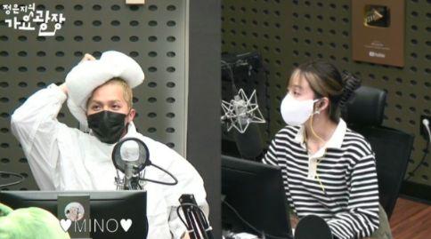 许灿美宋旻浩，韩国组合男女共学的资料（P.O得知他要演戏）