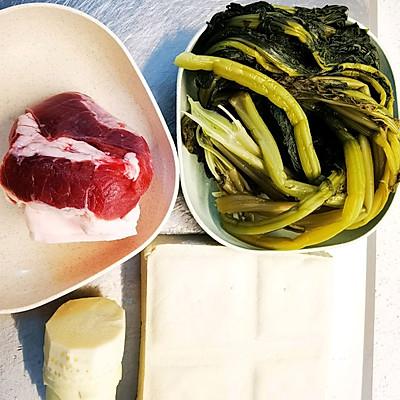 咸菜煮豆腐，干锅豆腐家常做法（你从来没吃过的雪菜老豆腐煲）