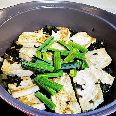 咸菜煮豆腐，干锅豆腐家常做法（你从来没吃过的雪菜老豆腐煲）