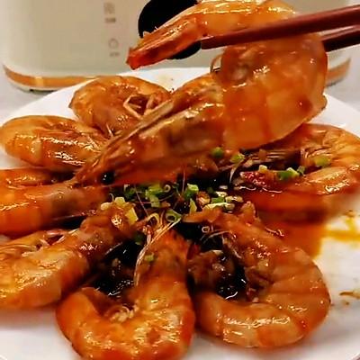 蒜香对虾步骤，清蒸蒜蓉对对虾的做法大全（#一学就会快手菜#蒜香大虾）