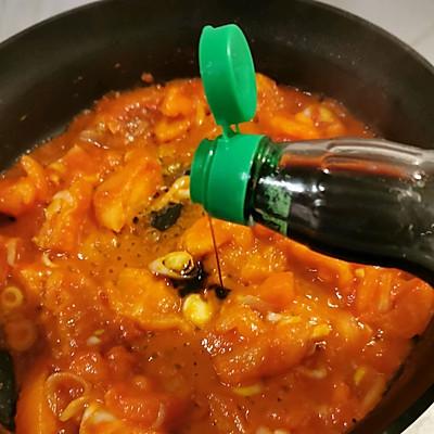 做花菜番茄色拉步骤，蔬菜沙拉做法（据说这个时候吃#东古家味美食#番茄花椰菜）