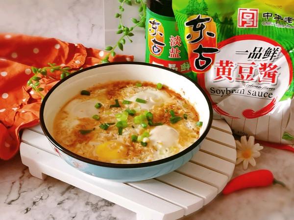 卧鸡蛋是开水还是凉水，卧鸡蛋怎么才能不飞（#东古家味美食#家味酱卧鸡蛋）