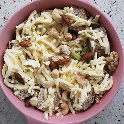 香烤芝士面包，有爱暖心冬日必备养生菜好吃易做的牛奶芝士吐司