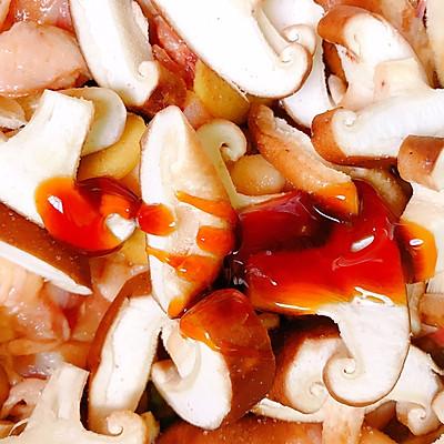 四川香菇滑鸡的做法，四川香菇滑鸡的做法大全（#一学就会快手菜#香菇蒸滑鸡）