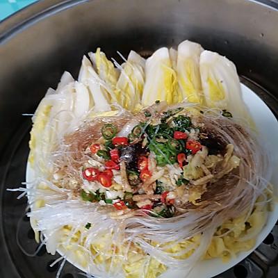 蒜蓉娃娃菜怎么做，娃娃菜怎么做好吃简单（百吃不厌的蒜蓉粉丝娃娃菜）