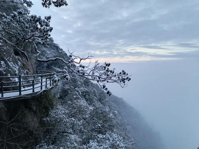 三清山在哪里，三清山坐落于哪里（江西上饶：银装素裹三清山）