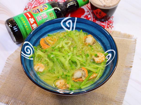 扇贝丁汤的做法，扇贝丁汤的做法大全（#东古家味美食#全贝萝卜丝汤）