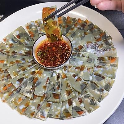 鸡蛋肠的制作方法及配方，不用肠衣也能做出美味的松花蛋肠