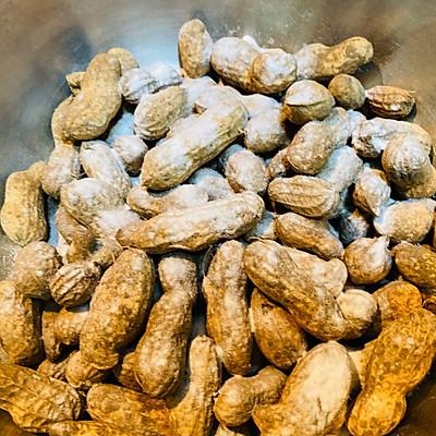 煮带皮花生的做法要煮多久，煮带皮花生的做法要煮多久能熟（#东古家味美食#五香煮花生）