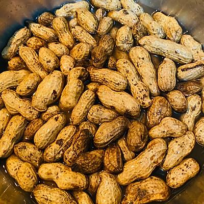 煮带皮花生的做法要煮多久，煮带皮花生的做法要煮多久能熟（#东古家味美食#五香煮花生）