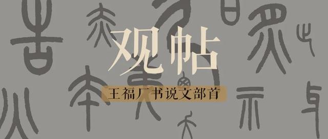 如何学习说文解字，怎样读懂说文解字（王福厂书说文部首——篆法入门必备）