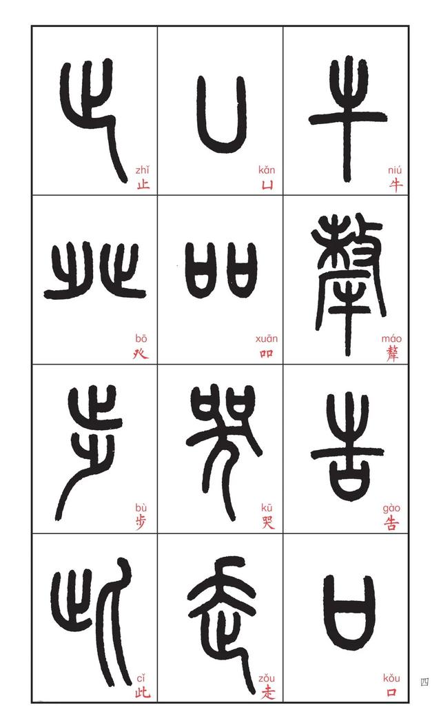 如何学习说文解字，怎样读懂说文解字（王福厂书说文部首——篆法入门必备）