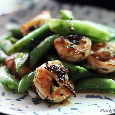 甜豆怎么做好吃，甜豆炒肉家常做法（无敌下饭的虾仁炒甜豆）